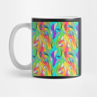 Rainbow Parakeets Mug